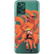 Прозрачный чехол BoxFace ZTE Blade V30 Vita Naruto and Kurama