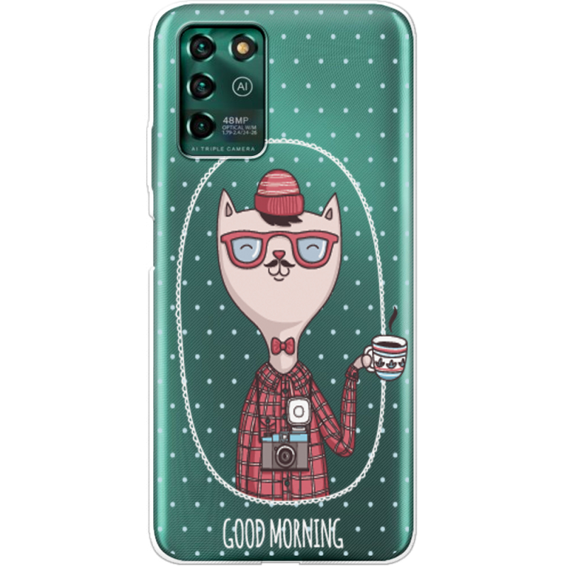 Прозрачный чехол BoxFace ZTE Blade V30 Vita Good Morning