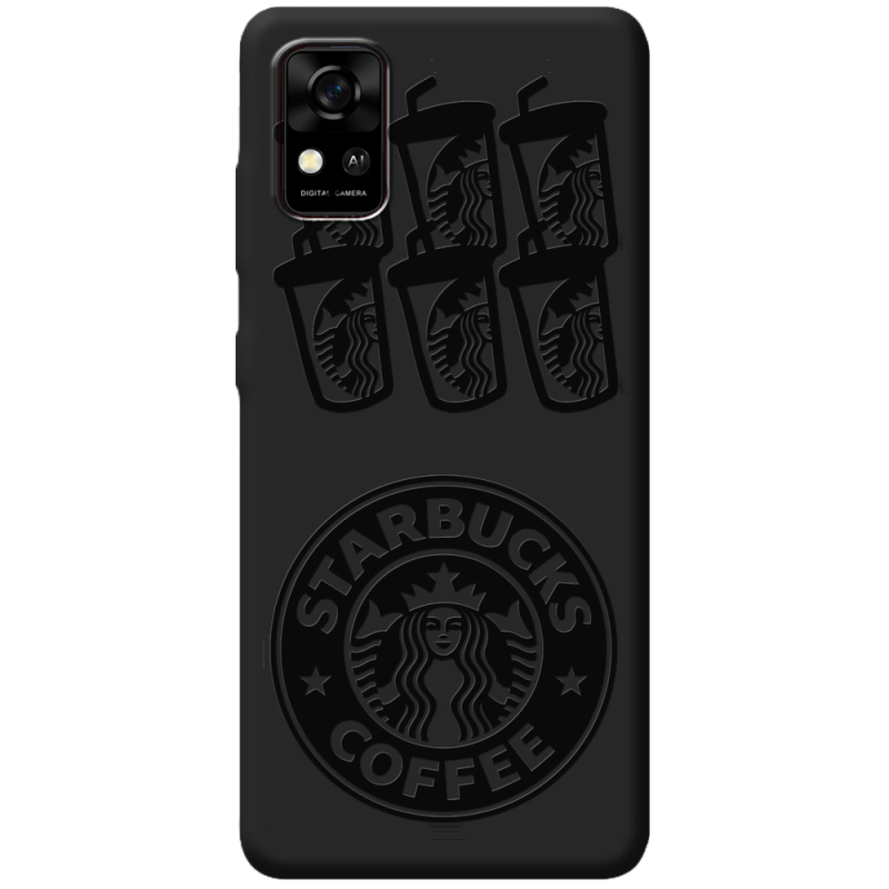 Черный чехол BoxFace ZTE Blade A31 Black Coffee