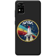 Черный чехол BoxFace ZTE Blade A31 NASA