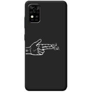 Черный чехол BoxFace ZTE Blade A31 Pew Pew