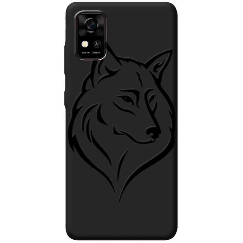 Черный чехол BoxFace ZTE Blade A31 Wolf