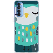 Чехол BoxFace OPPO Reno 4 Pro Green Owl