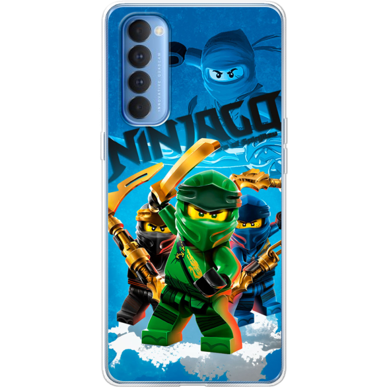 Чехол BoxFace OPPO Reno 4 Pro Lego Ninjago