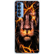 Чехол BoxFace OPPO Reno 4 Pro Fire Lion