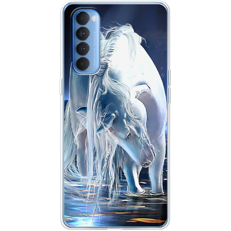 Чехол BoxFace OPPO Reno 4 Pro White Horse