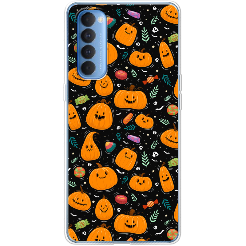 Чехол BoxFace OPPO Reno 4 Pro Cute Halloween