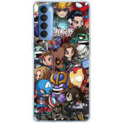 Чехол BoxFace OPPO Reno 4 Pro Avengers Infinity War