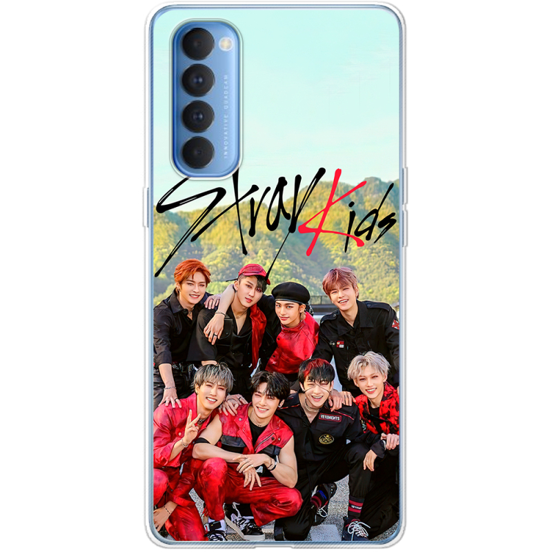 Чехол BoxFace OPPO Reno 4 Pro Stray Kids Boy Band