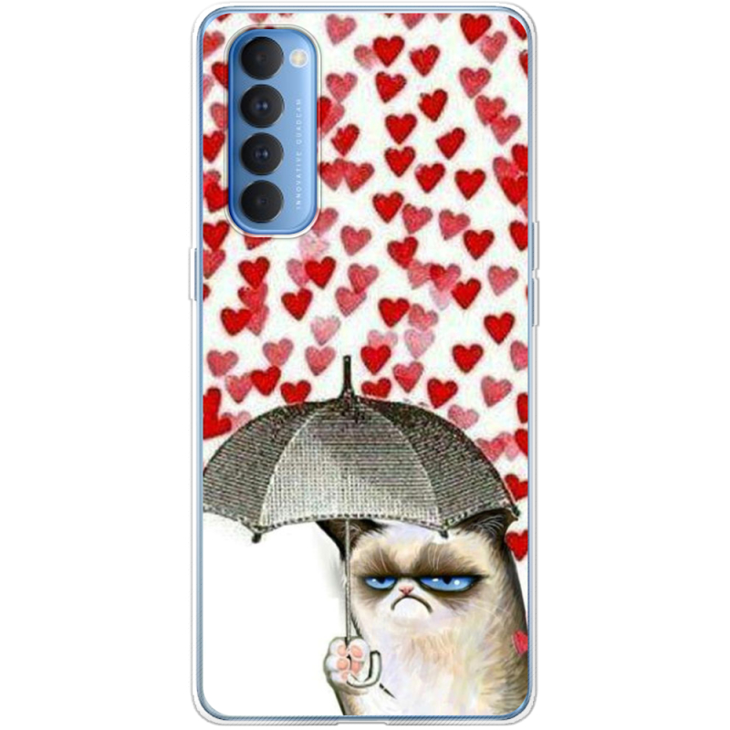 Чехол BoxFace OPPO Reno 4 Pro Raining Hearts