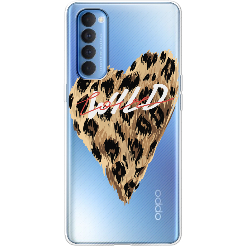 Прозрачный чехол BoxFace OPPO Reno 4 Pro Wild Love