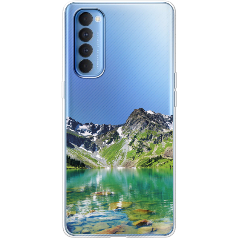 Прозрачный чехол BoxFace OPPO Reno 4 Pro Green Mountain