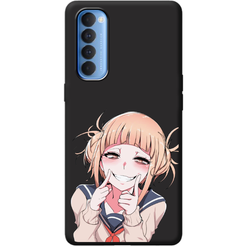 Черный чехол BoxFace OPPO Reno 4 Pro Himiko Toga Smile