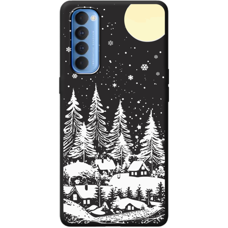 Черный чехол BoxFace OPPO Reno 4 Pro 