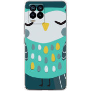 Чехол BoxFace Realme 8 Green Owl