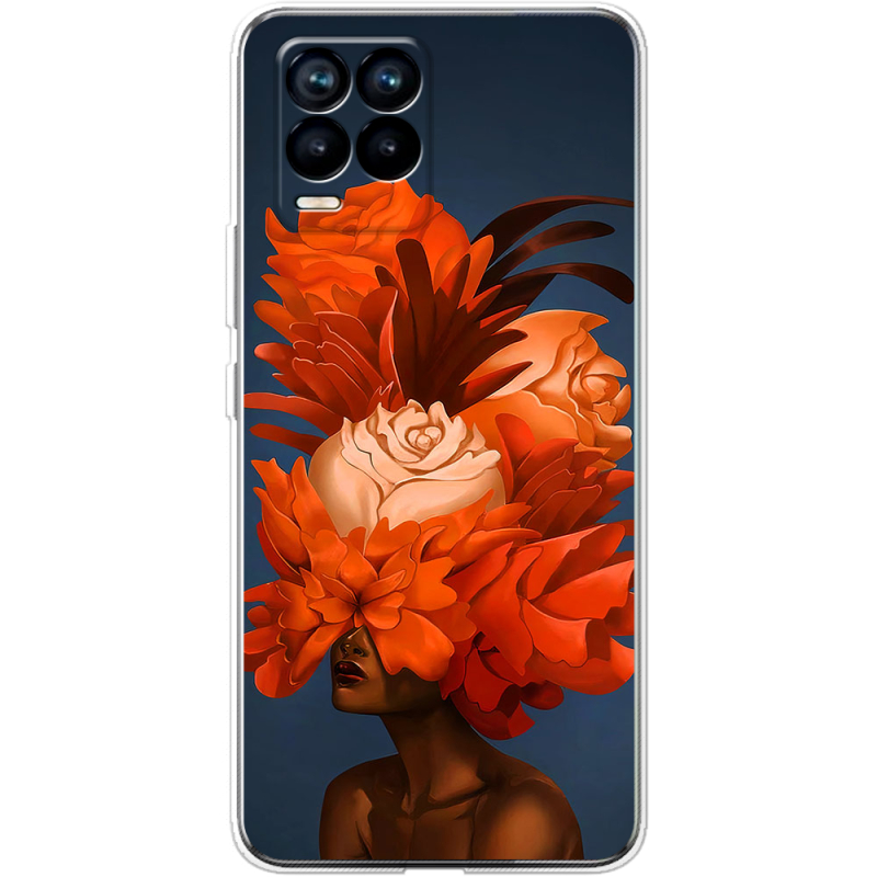 Чехол BoxFace Realme 8 Exquisite Orange Flowers