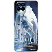 Чехол BoxFace Realme 8 White Horse