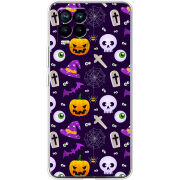 Чехол BoxFace Realme 8 Halloween Purple Mood