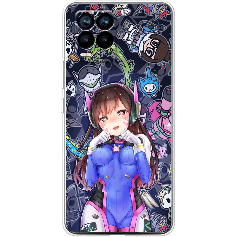 Чехол BoxFace Realme 8 Overwatch D.VA