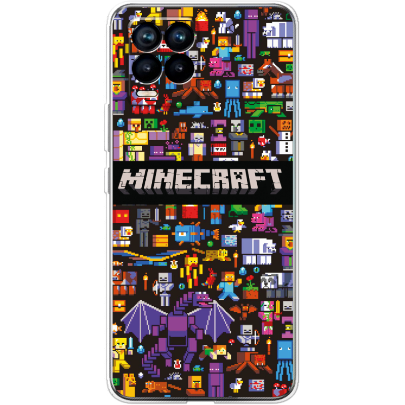 Чехол BoxFace Realme 8 Minecraft Mobbery