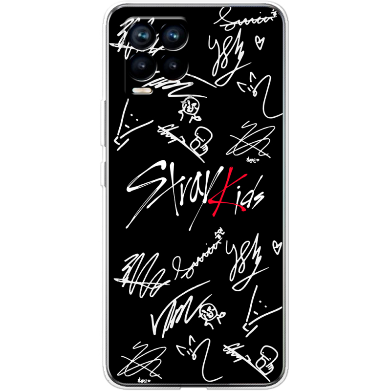 Чехол BoxFace Realme 8 Stray Kids автограф