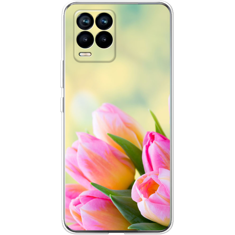 Чехол BoxFace Realme 8 Bouquet of Tulips