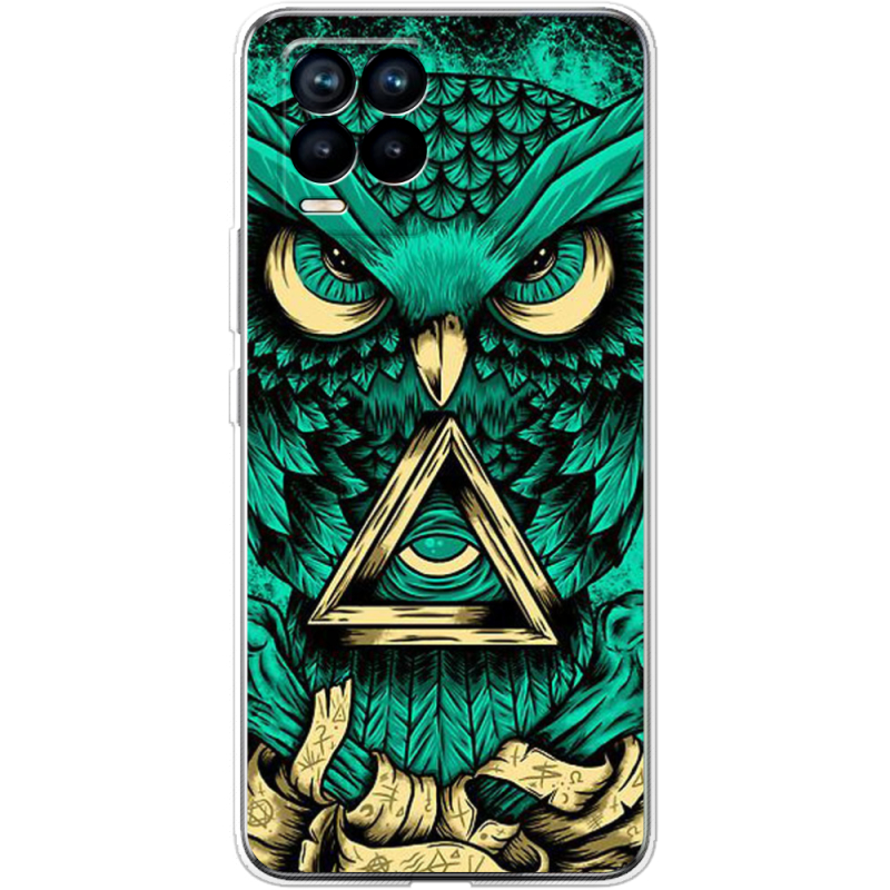 Чехол BoxFace Realme 8 Masonic Owl