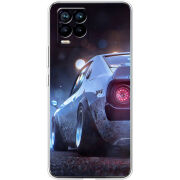 Чехол BoxFace Realme 8 Silver Car