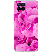 Чехол BoxFace Realme 8 Pink Flowers