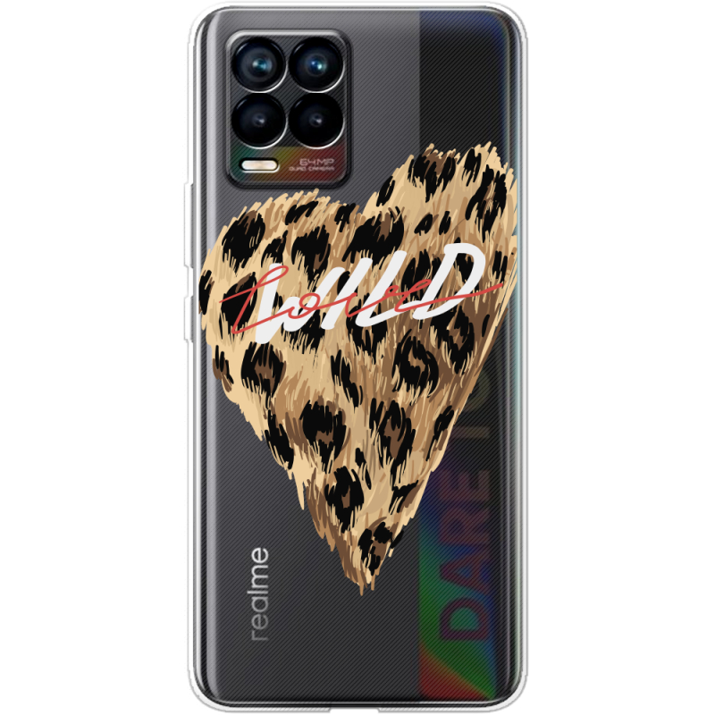 Прозрачный чехол BoxFace Realme 8 Wild Love