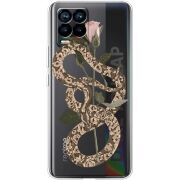 Прозрачный чехол BoxFace Realme 8 Glamor Snake