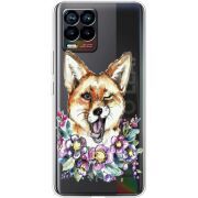 Прозрачный чехол BoxFace Realme 8 Winking Fox