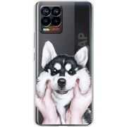 Прозрачный чехол BoxFace Realme 8 Husky