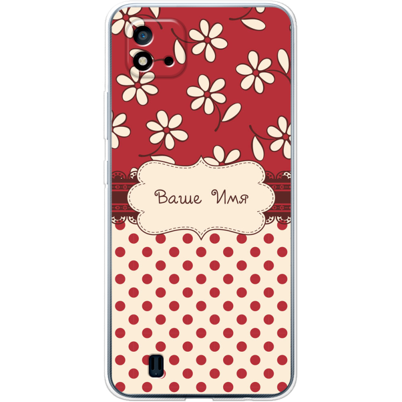 Чехол BoxFace Realme C11 2021 Именной Polka Dots