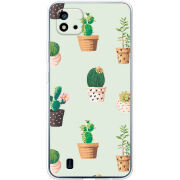 Чехол BoxFace Realme C11 2021 L-green Cacti