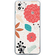 Чехол BoxFace Realme C11 2021 Line Flowers