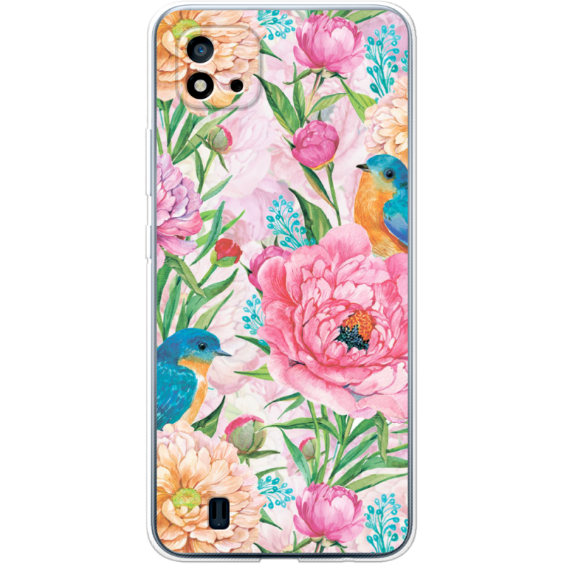 Чехол BoxFace Realme C11 2021 Birds in Flowers