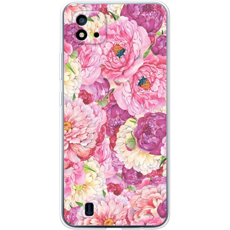 Чехол BoxFace Realme C11 2021 Pink Peonies