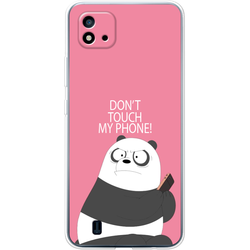 Чехол BoxFace Realme C11 2021 Dont Touch My Phone Panda