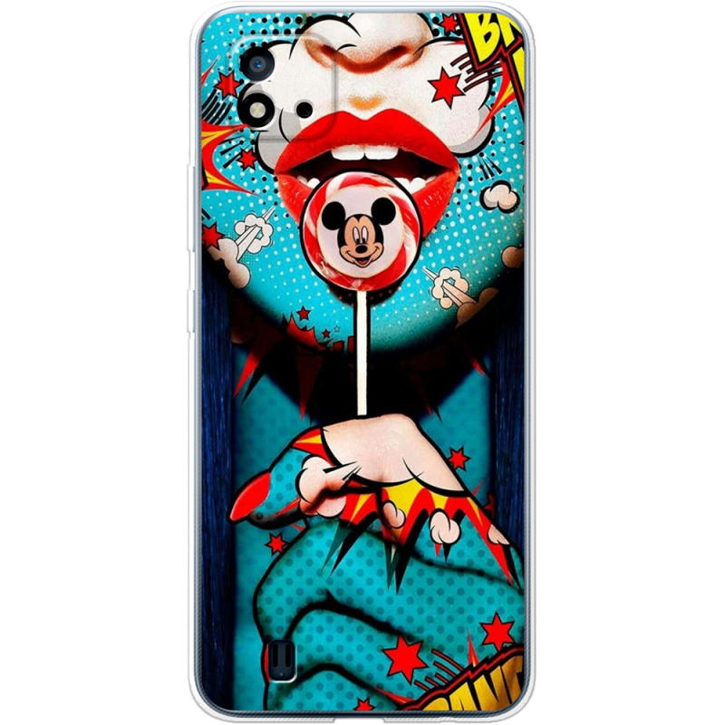 Чехол BoxFace Realme C11 2021 Girl Pop Art