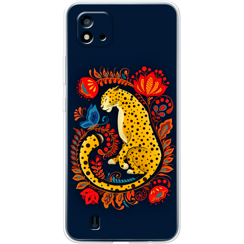 Чехол BoxFace Realme C11 2021 Petrykivka Leopard