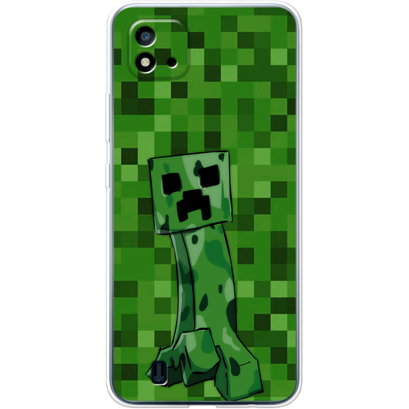 Чехол BoxFace Realme C11 2021 Minecraft Creeper