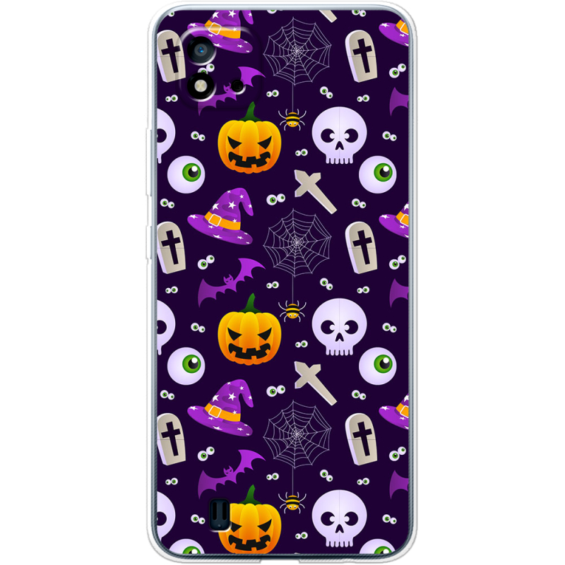 Чехол BoxFace Realme C11 2021 Halloween Purple Mood