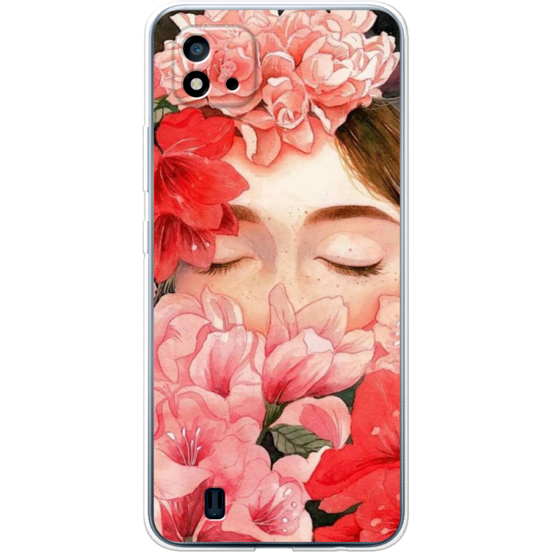 Чехол BoxFace Realme C11 2021 Girl in Flowers