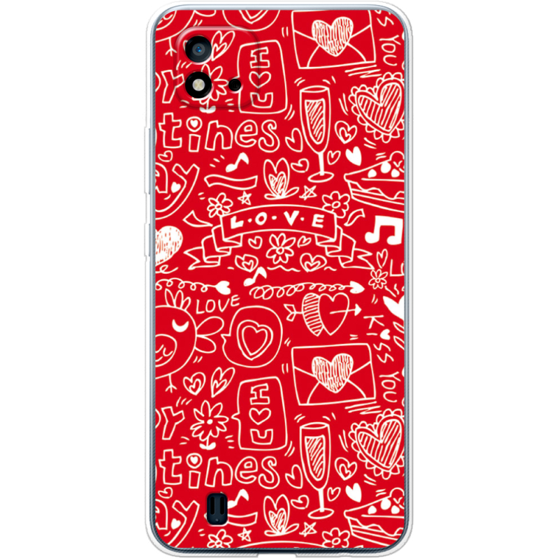 Чехол BoxFace Realme C11 2021 Happy Valentines