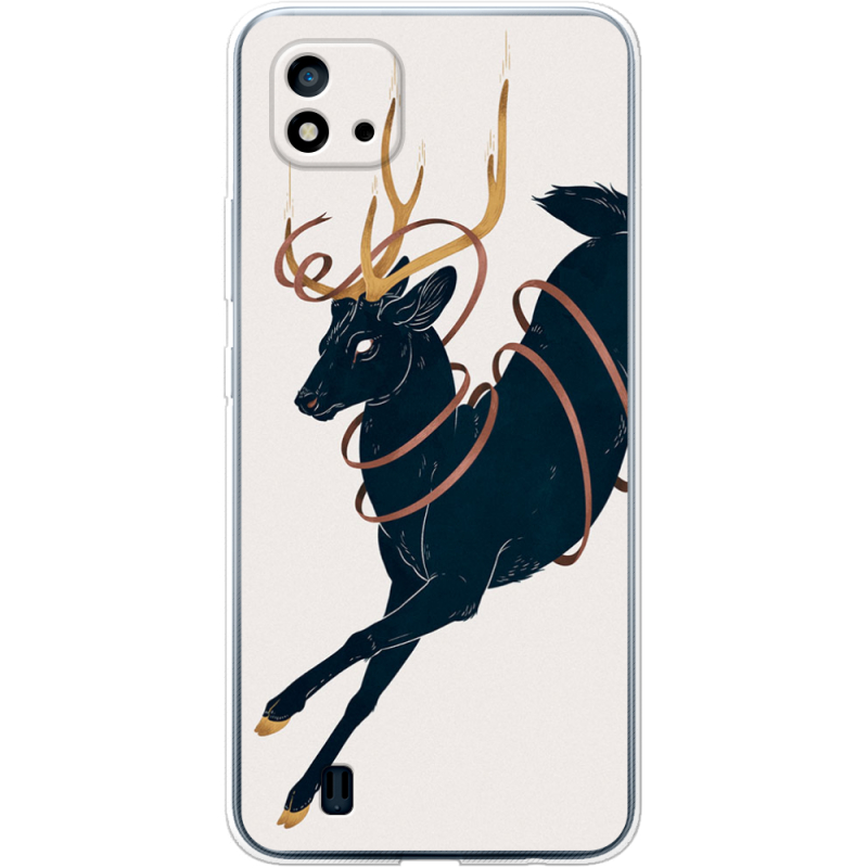 Чехол BoxFace Realme C11 2021 Black Deer