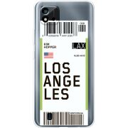 Прозрачный чехол BoxFace Realme C11 2021 Ticket Los Angeles