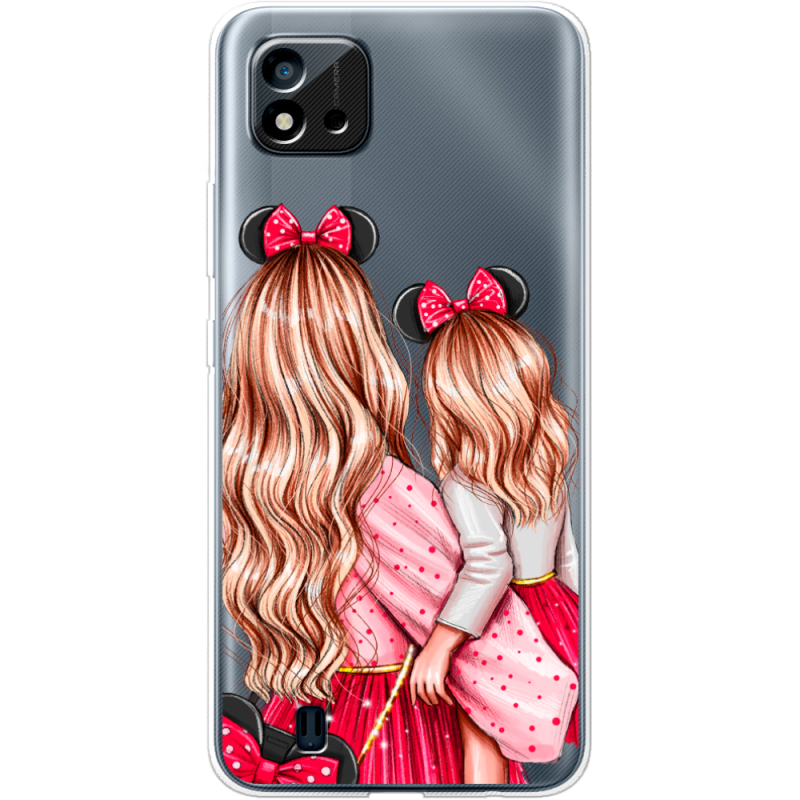 Прозрачный чехол BoxFace Realme C11 2021 Mouse Girls