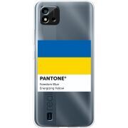 Прозрачный чехол BoxFace Realme C11 2021 Pantone вільний синій