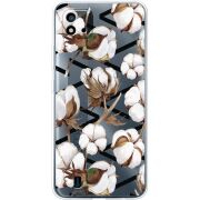 Прозрачный чехол BoxFace Realme C11 2021 Cotton flowers